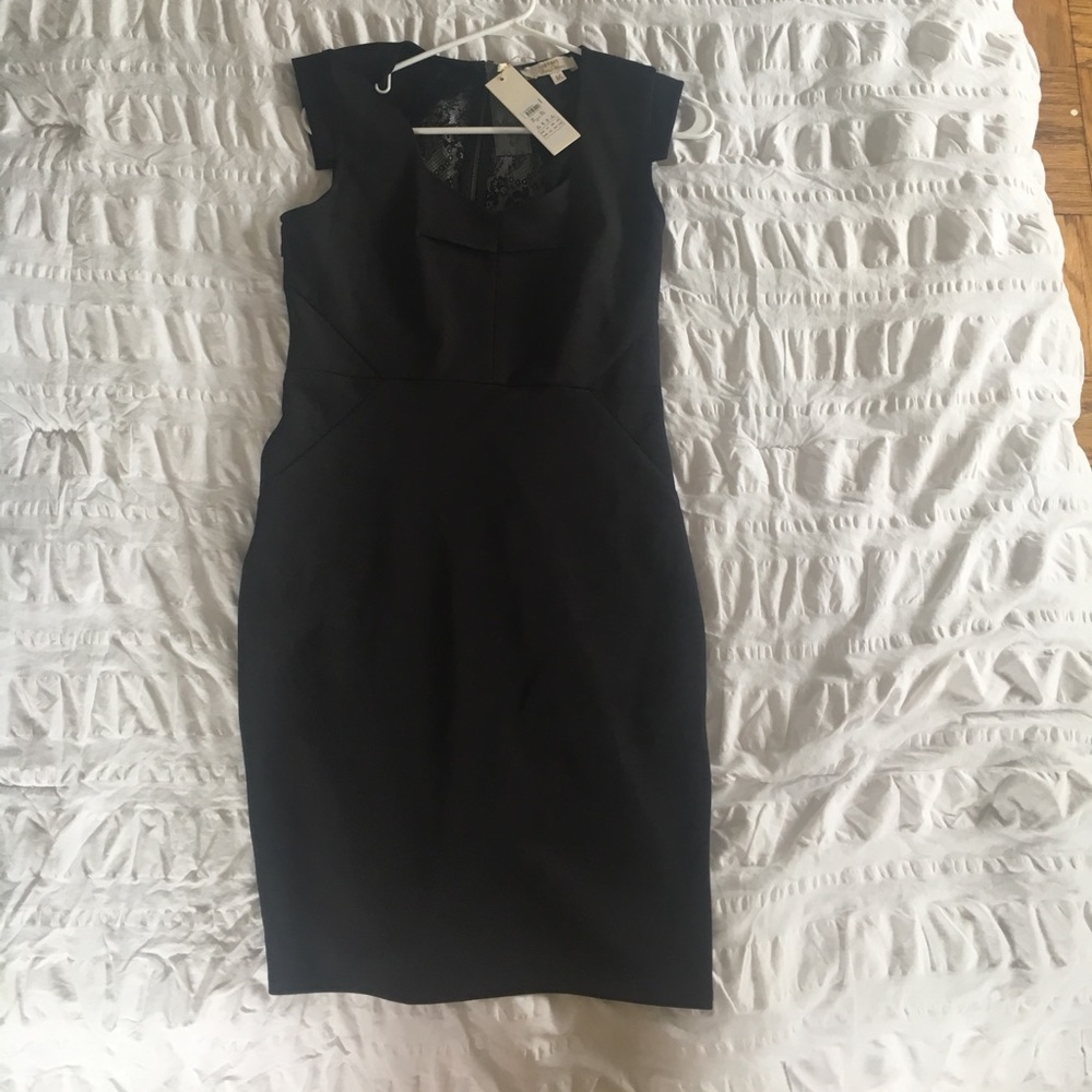 Mini sexy black dress